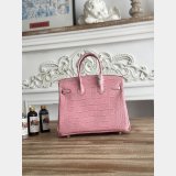 Best Hermes 25CM Croco Vein birkin Bag