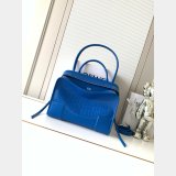 Large Loewe  Amazona 180 bag in croco calfskin