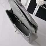 Top Quality CC 25cm Flap Handbags Lambskin