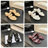 CC 26 Shiny Calfskin Mules