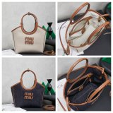 MIU MIU SMALL Ivy canvas bag