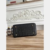 Luxury Hermes 25CM Croco Vein birkin Bag