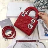 AAA+ Christian Dior Lady Handbags MINI 17CM lambskin