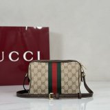 Gucci Horsebit Web Small Camera Crossbody A008PZ Bag