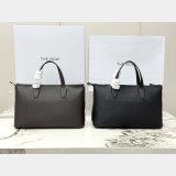 The row pebbled leather Marcel Bag