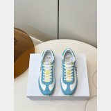 celine RACER SNEAKER IN NYLON, SUEDE CALFSKIN AND CALFSKIN