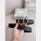 Top Quality CHRISTIAN DIOR 35MM Reversible Belt