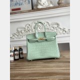 Top Hermes 25CM Croco Vein birkin Bag