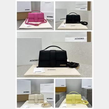 The Jacquemus Bambino Leather Handbag