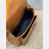 Saint Laurent Niki Brown Medium Flap Bag 633184