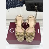 High Quality GUCCI Women's Horsebit platform sandal