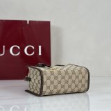Gucci A006WK Small Tote A006WK Double G Charm Bag