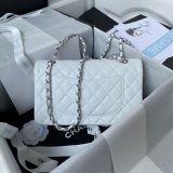 TOP CC Classical Flap 1112 Caviar leather Handbags 25cm