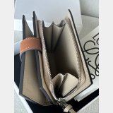 Loewe Compact zip wallet in soft grained calfskin