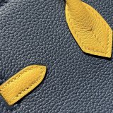 2025 Top New Hermes Contrast Color Birkin Bag