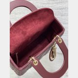 Perfect Inspired DIOR lady lambskin 20CM HANDBAG