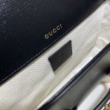 Fake Gucci Horsebit 1955 small black 658574 bag