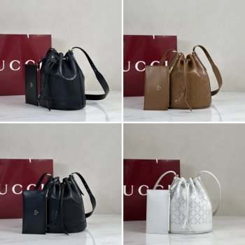 Gucci Venice Shoulder Women Small Bucket A002GW Bag