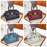 Luxury hermes Human handmade stiching birkin 29cm Handbag