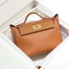 Hermes 24/24 29 Bag Clemence Leather Gold GHW