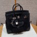 Hermes Replica Handbag Store Cargo 25 Black Swift And Canvas PHW