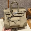 Hermes Replica Handbag Store Cargo 25 Beige Marfa Swift And Canvas PHW