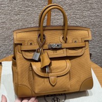 Best replica Hermes Replica Handbag Store Cargo 25 - Sesame Swift And Canvas