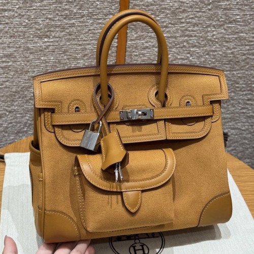 Best replica Hermes Replica Handbag Store Cargo 25 - Sesame Swift And Canvas