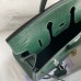 Hermes Replica Handbag Store 25 Retourne Handmade Bag In Malachite Lizard Leather Hermes Replica Handbag Store 25 Retourne Handmade Bag In Malachite Lizard Leather
