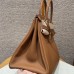 Hermes Replica Handbag Store 40cm Bag in Gold Togo Leather GHW