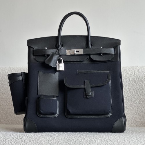 Replica Hermes Cargo HAC Replica Handbag Store 40cm Bag Bleu Nuit Hermes Cargo HAC Replica Handbag Store 40 Replica