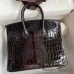 Replica Hermes Black Crocodile Replica Handbag Store 25 Bag Replica Hermes Crocodile Replica Handbag Store 25 Bag