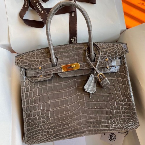 Replica Hermes Replica Handbag Store 30 Crocodile Bag