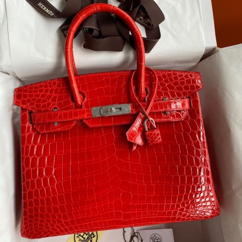 Replica Hermes Replica Handbag Store 30 Crocodile Bag Red Replica Hermes Replica Handbag Store 30 Crocodile Bag