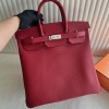Hermes Red HAC Replica Handbag Store 40cm Bag in Togo Leather PHW