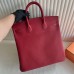 Replica Hermes HAC 40cm Bag in Red Leather