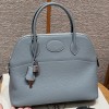 Hermes Bolide 1923 - 31 Bag Togo Leather Blue Lin