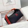 Hermes Bride-a-Brac Case in Black Canvas