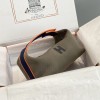 Hermes Bride-a-Brac Case in Etoupe Canvas
