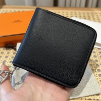Hermes Black Chaine d'Ancre Zipper Wallet Replica Replica Hermes Chaine d'Ancre Zipper Wallet