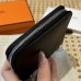 Hermes Black Chaine d'Ancre Zipper Wallet Replica Replica Hermes Chaine d'Ancre Zipper Wallet