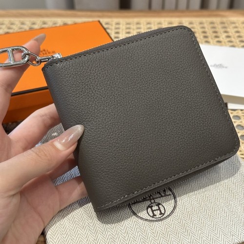 Hermes Etain Chaine d'Ancre Zipper Wallet Replica Replica Hermes Chaine d'Ancre Zipper Wallet