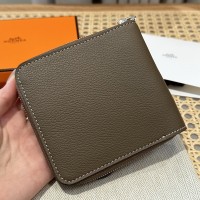 Hermes Etoupe Chaine d'Ancre Zipper Wallet Replica Replica Hermes Chaine d'Ancre Zipper Wallet