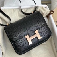Replica Hermes Crocodile Constance 18 Bag