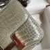 Replica Hermes Alligator Constance 18 Bag Grey Replica Hermes Crocodile Constance 18 Bag