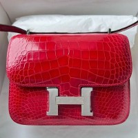 Replica Hermes Crocodile Constance 18 Bag