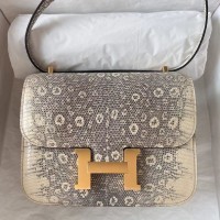 Hermes Lizard Constance 18 Bag Replica