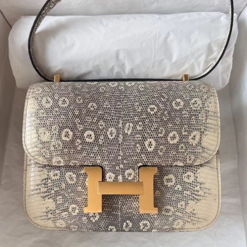 Hermes Lizard Constance 18 Bag Replica