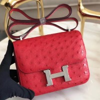 Hermes Ostrich Constance 18 Bag Replica