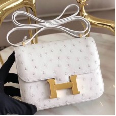 Hermes Ostrich Constance 18 Bag Replica